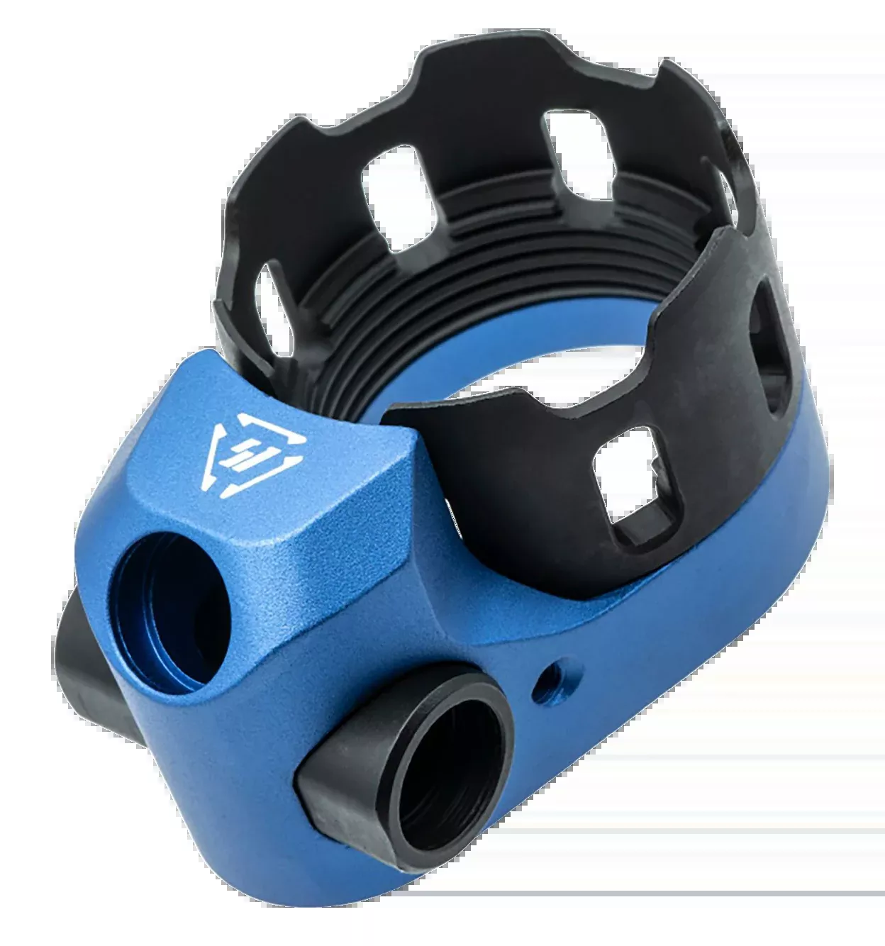 Strike Tribus, Si Ar-tribus-bluEnh Castle Nut W/qd