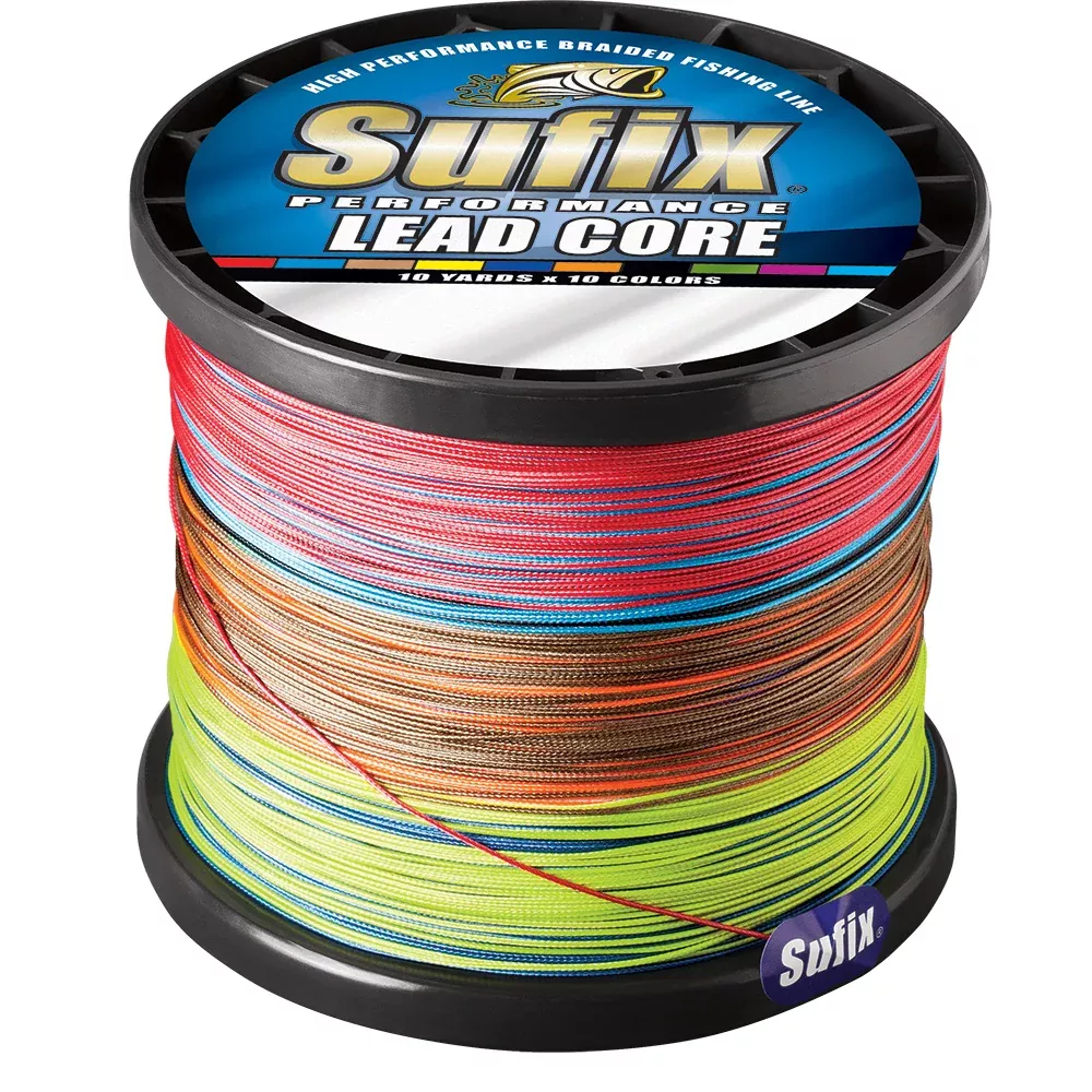Sufix Performance Lead Core – 12lb – 10-Color Metered – 600 yds
