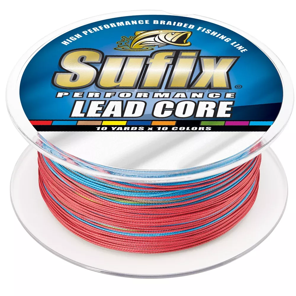 Sufix Performance Lead Core – 18lb – 10-Color Metered – 200 yds