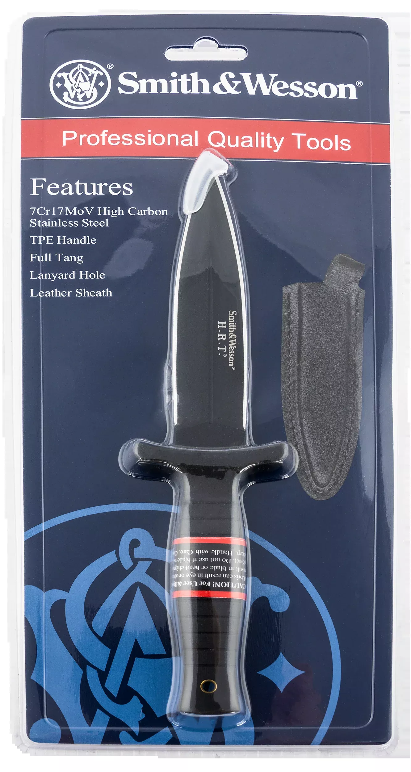 Sw Knives H.r.t., Swk Swhrt9bcp Double Edged Boot Knife 9in