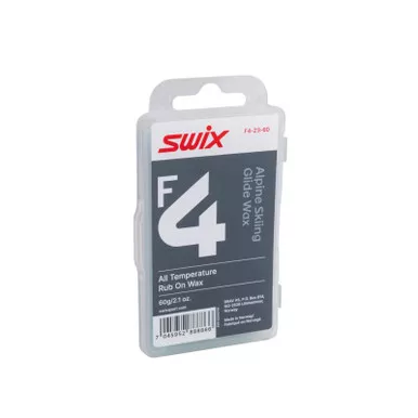 SWIX F4 60g Glidewax Rub-On with Cork (F4-23-60)