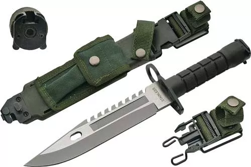 Szco Rite Edge 7.75″ M-9 – Commando Knife W/sheath
