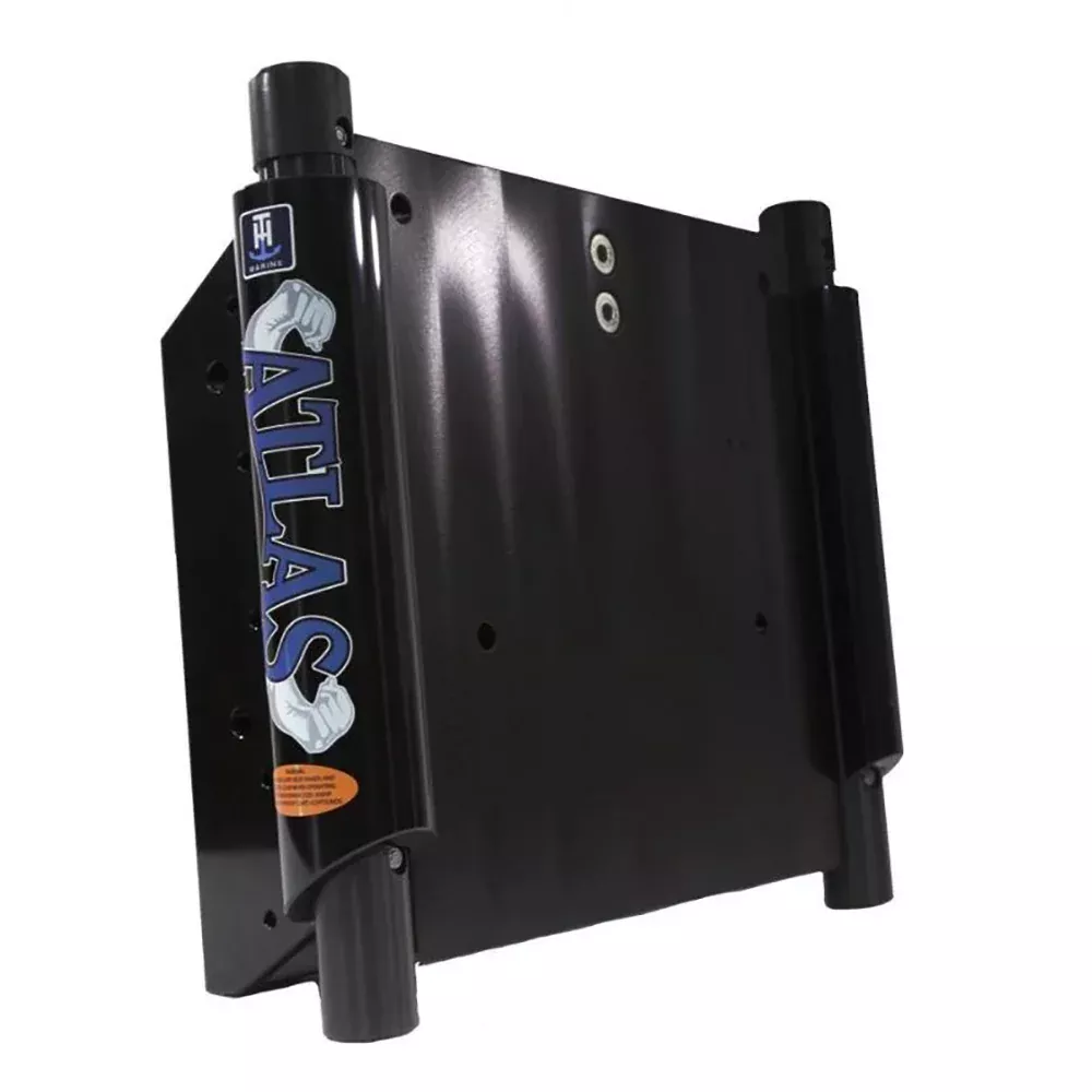 T-H Marine ATLAS™ 10" Hydraulic Jack Plate Standard - Black Anodized