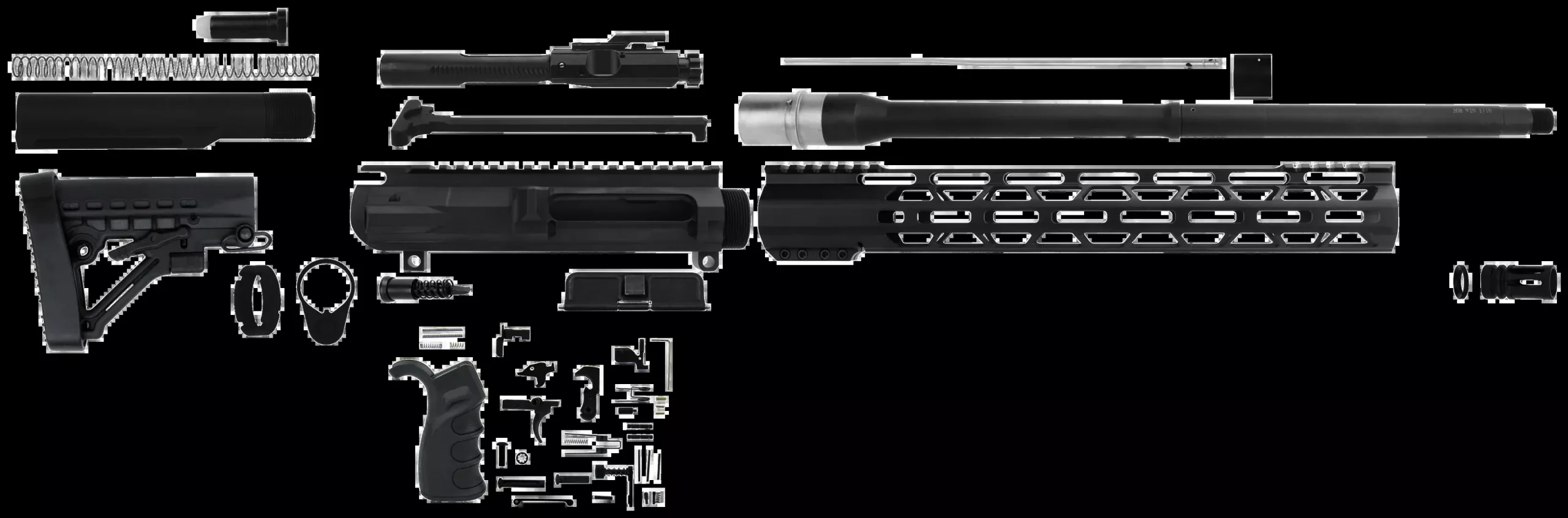 Tacfire Ar Build Kit, Tacfire Ss-rk308-lpk-18bn308 Rfl Build Kit