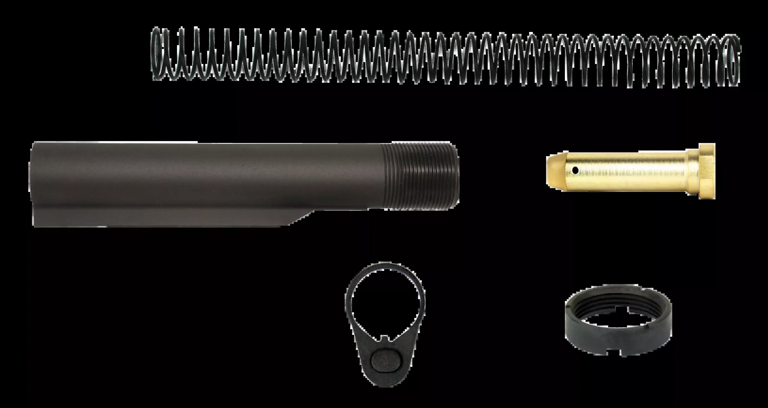 Tacfire Ar15, Tacfire Mar047-a Ar15 Mil-spec Buffer Tube Kit