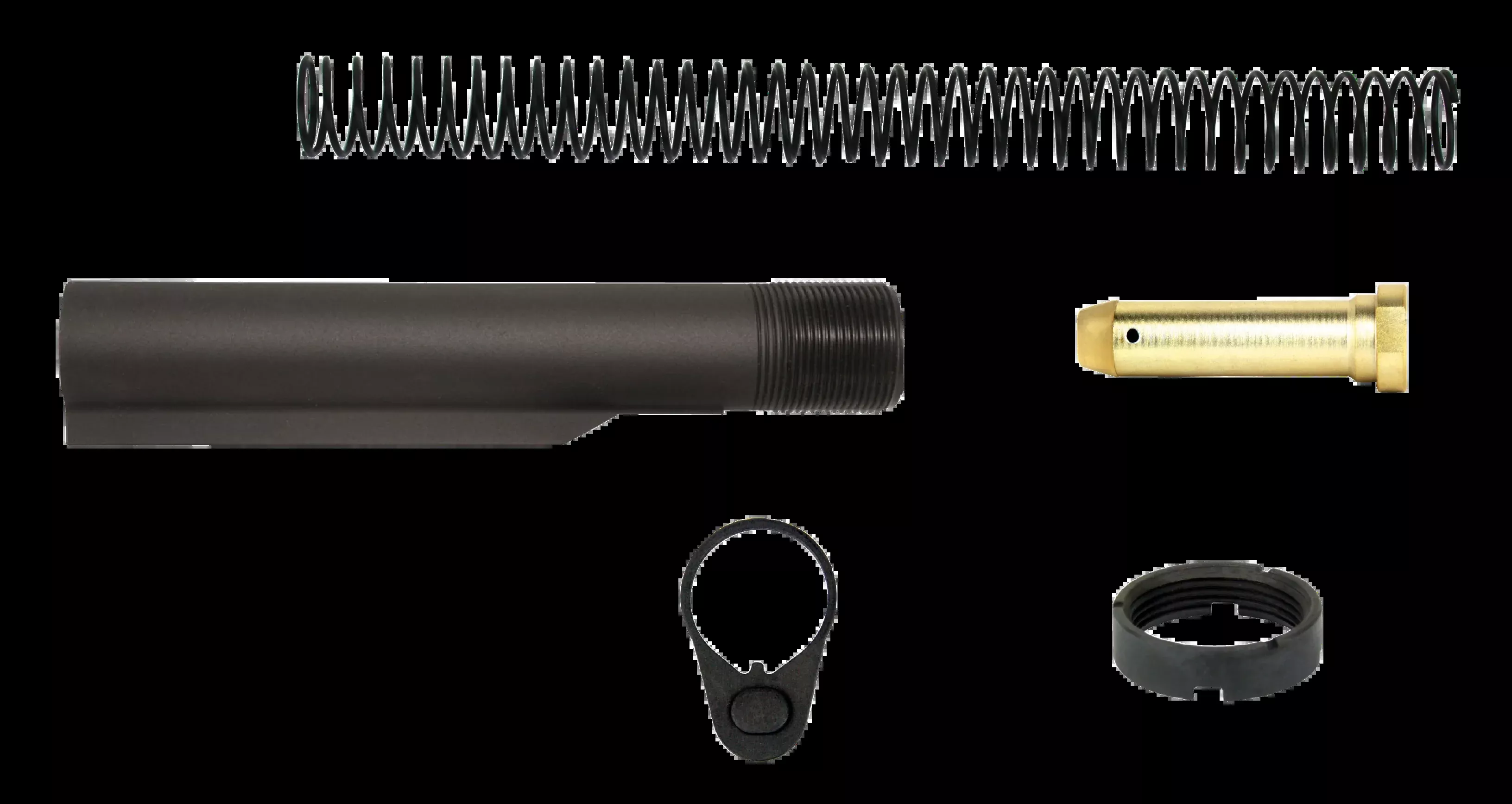 Tacfire Ar15, Tacfire Mar047-a Ar15 Mil-spec Buffer Tube Kit