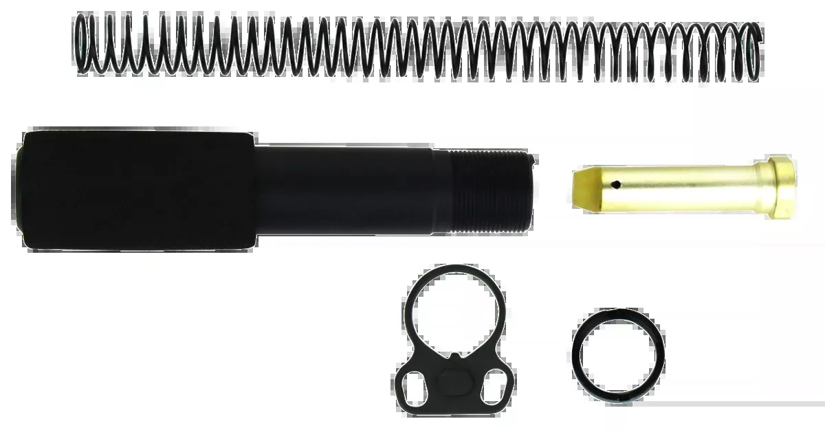 Tacfire Buffer Tube Kit, Tacfire Mar049-b Ar15 Pstl Buffer Tube Kit Loop