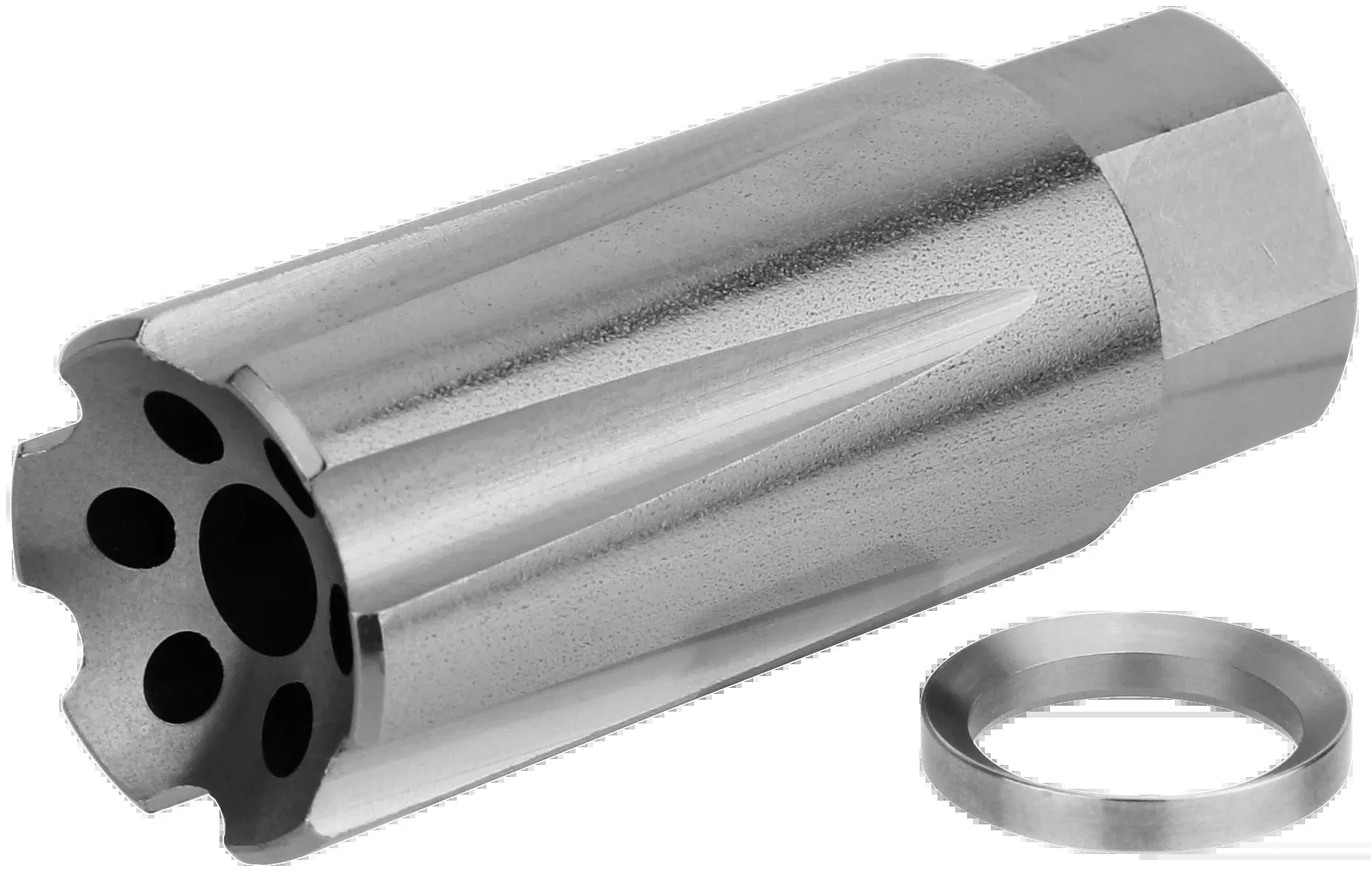 Tacfire Linear, Tacfire Mz1020-9mmss9mm 1/2x36 Linear Comp Ss