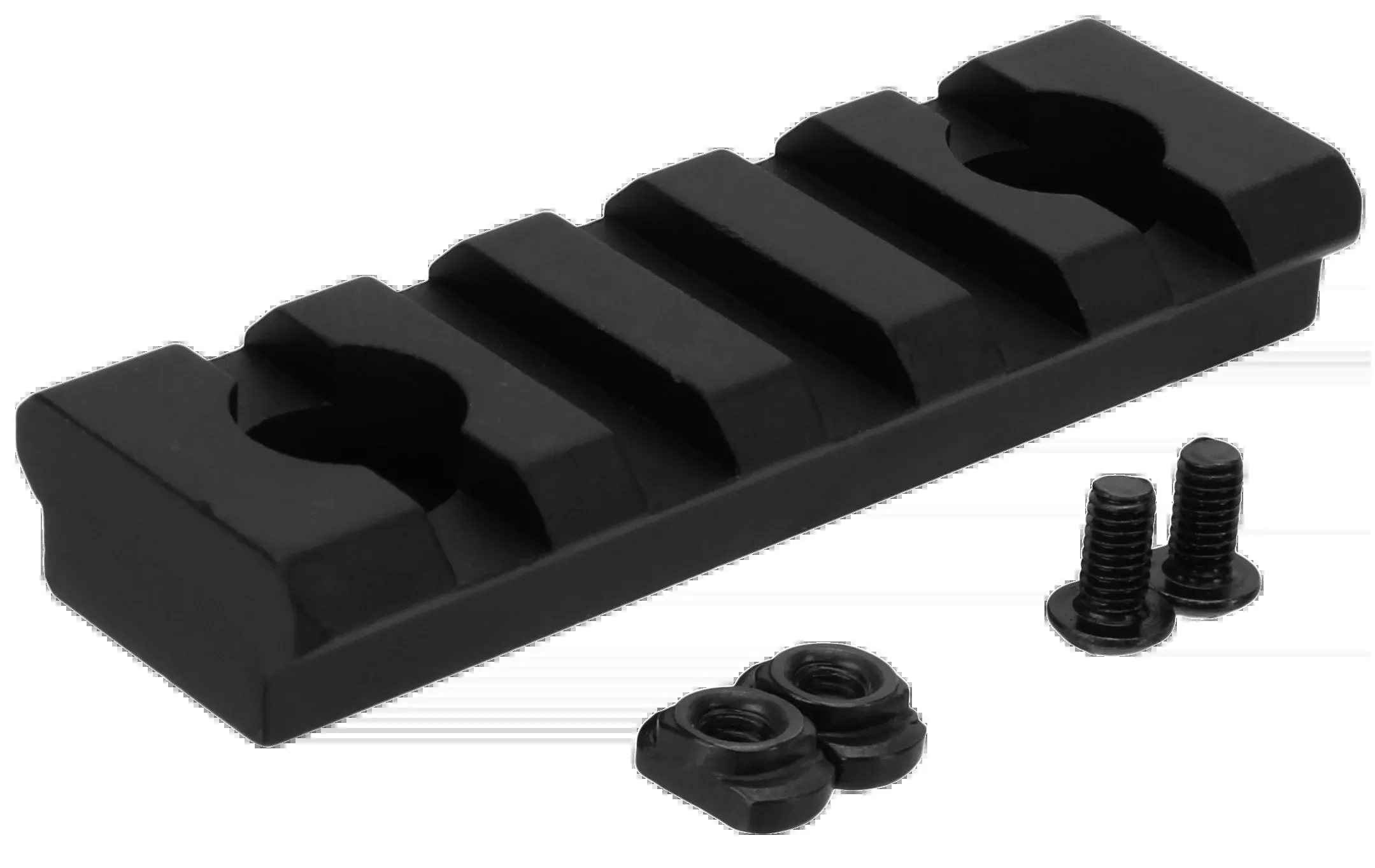 Tacfire M-lok Accessory Picatinny Rail 2 3/8", Tacfire Mar105s2in Pic Rail Mlok5 Slots