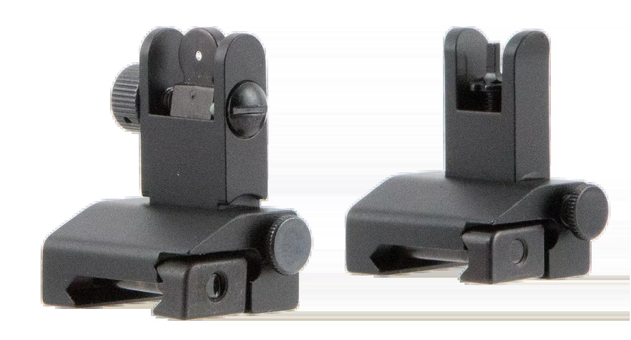 Tacfire Pop Up Iron Sights/spring Loaded, Tacfire Is002Ar Frt & Rear Low Pop Up Sights