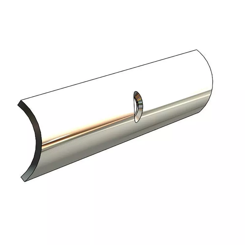 TACO Hollow Back 304 Stainless Steel Rub Rail Insert 3/4″ x 6′