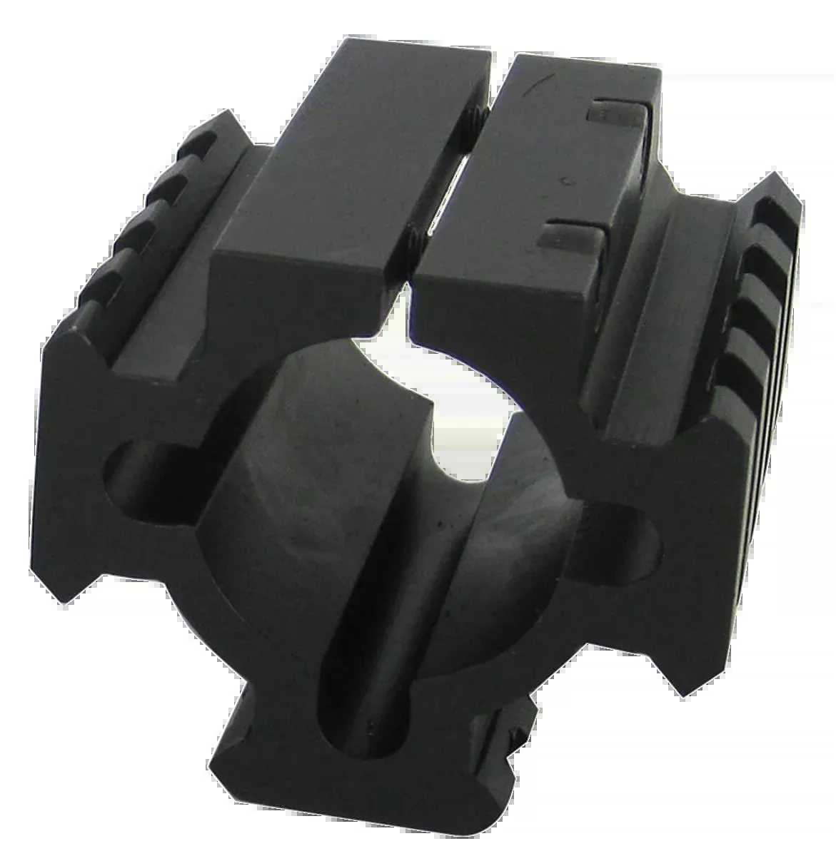 Tacstar Rail Mount For 12ga. - Shotgun Tube 1.8" Long Black