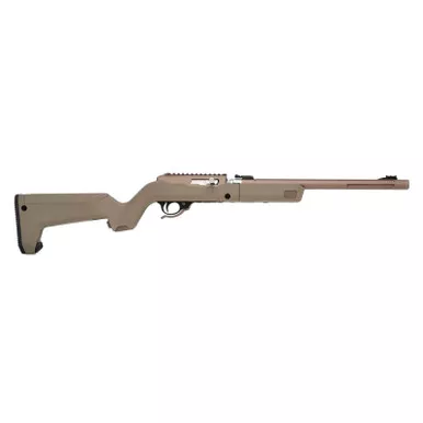 Tactical Solutions ATD2QSBBFDE X-Ring Takedown VR 22 LR 10+1 16.50" Quicksand Threaded Barrel, Quicksand Scope Rail Receiver, Flat Dark Earth Magpul X-22 Backpacker Synthetic Stock, Ambidextrous
