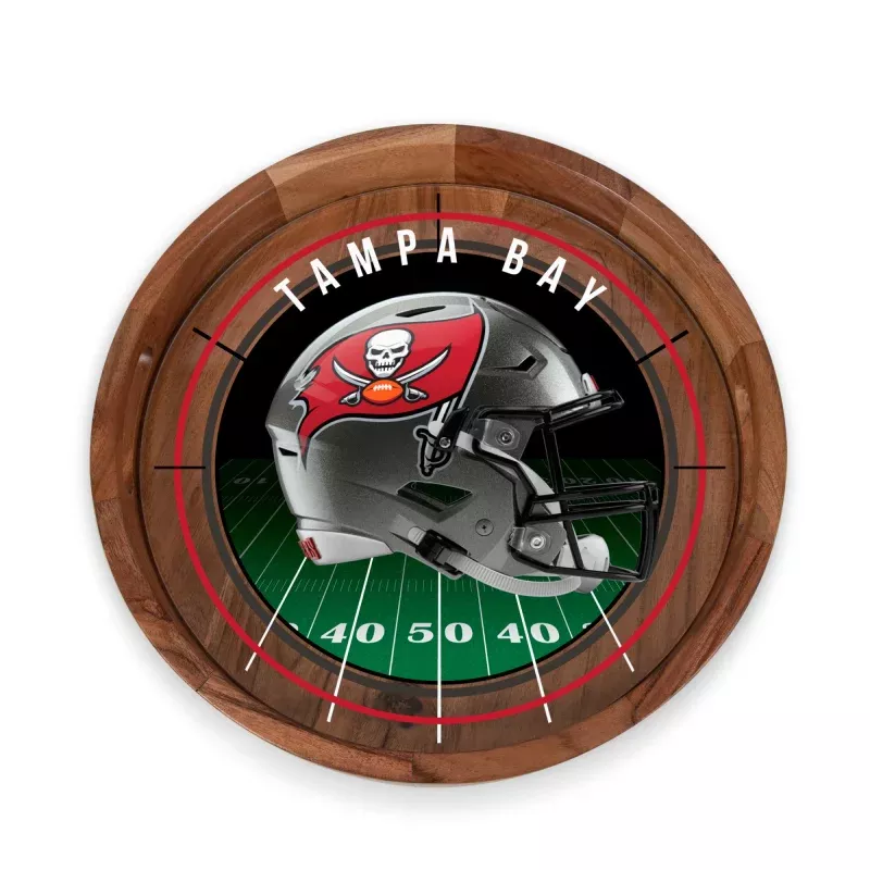 Tampa Bay Buccaneers – Barista Serving Tray with Glass Insert