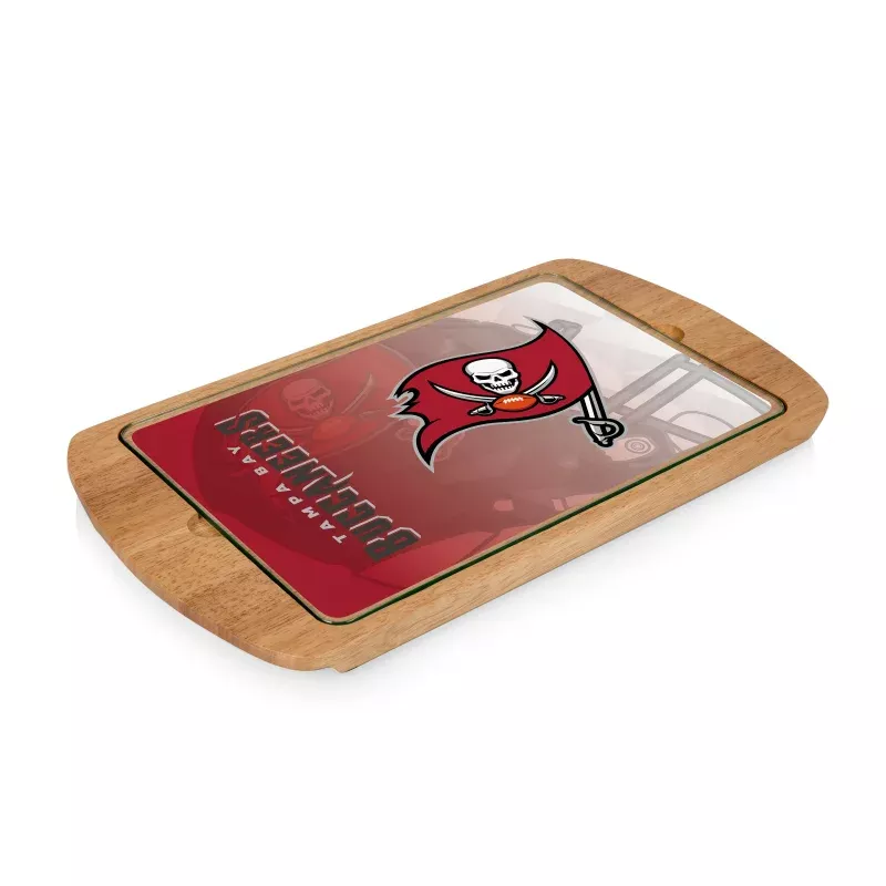 Tampa Bay Buccaneers – Billboard Glass Top Serving Tray