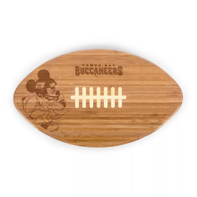 Tampa Bay Buccaneers Mickey Mouse – Touchdown! Football Cutting Board & Serving Tray