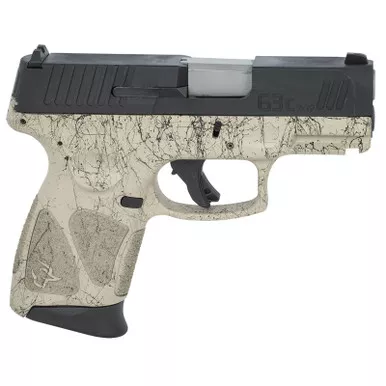 Taurus 1-G3C931-SP3 G3c 9mm Luger Caliber with 3.20" Barrel, 12+1 Capacity, Matte Black Tenifer Steel Slide, & Flat Dark Earth with Black Splatter Polymer Frame/Grip Includes 3 Mags