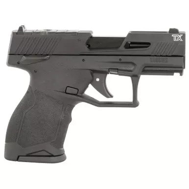 Taurus 1-TX22131-5X10 TX22 Compact Frame 22 LR 10+1 3.50" Black Threaded Barrel, Black Serrated Slide, Black Polymer Frame w/Picatinny Rail, 5 Mags