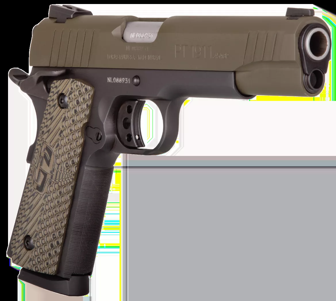 Taurus 1911 45 ACP 5" Mil-Spec Green Cerakote Pistol