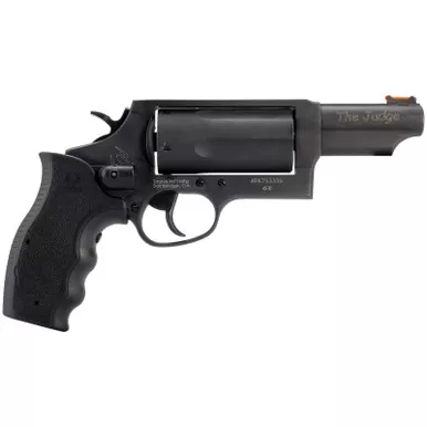 Taurus 2-441031MAGVL Judge w/Laser Compact 45 Colt (Long Colt) 410 Bore 3" Chamber 5rd 3" Matte Black Alloy Steel Barrel, Cylinder & Frame, Viridian Laser, Transfer Bar Safety