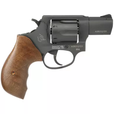 Taurus 2-85621TW 856 *CA Compliant Small 38 Special 6 Shot 2" Matte Black Carbon Steel Barrel, Cylinder & Frame, Black Grip, Transfer Bar Safety, Exposed Hammer