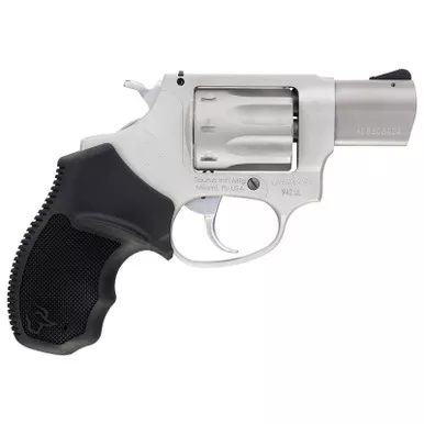 Taurus 2942029UL 942 Ultra-Lite 22 LR 8rd 2" Matte Stainless Finish Barrel, Matte Stainless Finish Cylinder, Stainless Anodized Finish Aluminum Frame & Finger Grooved Black Polymer Grip