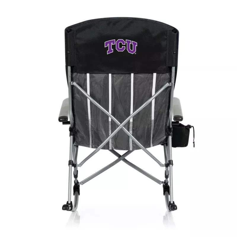 TCU Horned Frogs – Outdoor Rocking Camp Chair