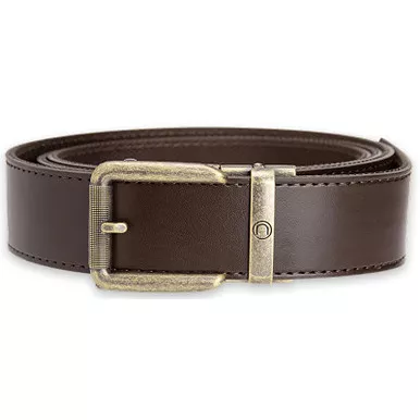 Team Nexbelt Operating PCS3327 EDC Espresso Leather 1.50" Wide Buckle Closure