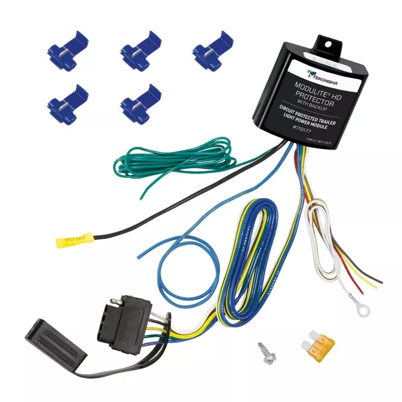 Tekonsha ModuLite HD Protector w/Integrated CircuitOverload Protection5-Flat Connector f/Backup Light or Surge Brake Lockout Circuit