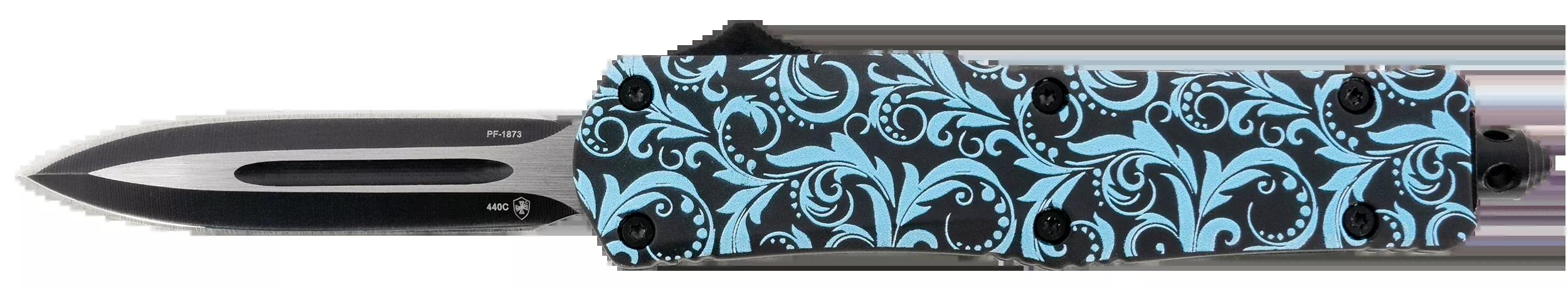 Templar Knife Maiden Teal, Temp Smdt131Sml Maiden Teal Dagger 440c Blk