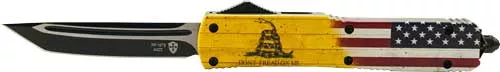 Templar Knife Slim Otf Don’t – Tread On Me 3.1″ Black Tanto