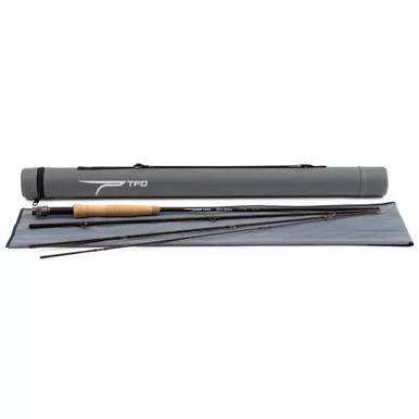 TEMPLE FORK OUTFITTERS Blue Ribbon 9ft 6wt 4pc Fly Rod with Case (TF-06-90-4-BR)