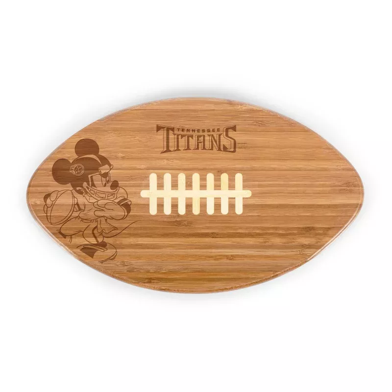 Tennessee Titans Mickey Mouse – Touchdown! Football Cutting Board & Serving Tray