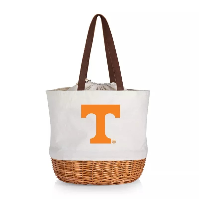 Tennessee Volunteers – Coronado Canvas and Willow Basket Tote