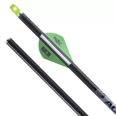TenPoint ACU-X 20" .001" Green Lighted Carbon Arrows 3 Pack