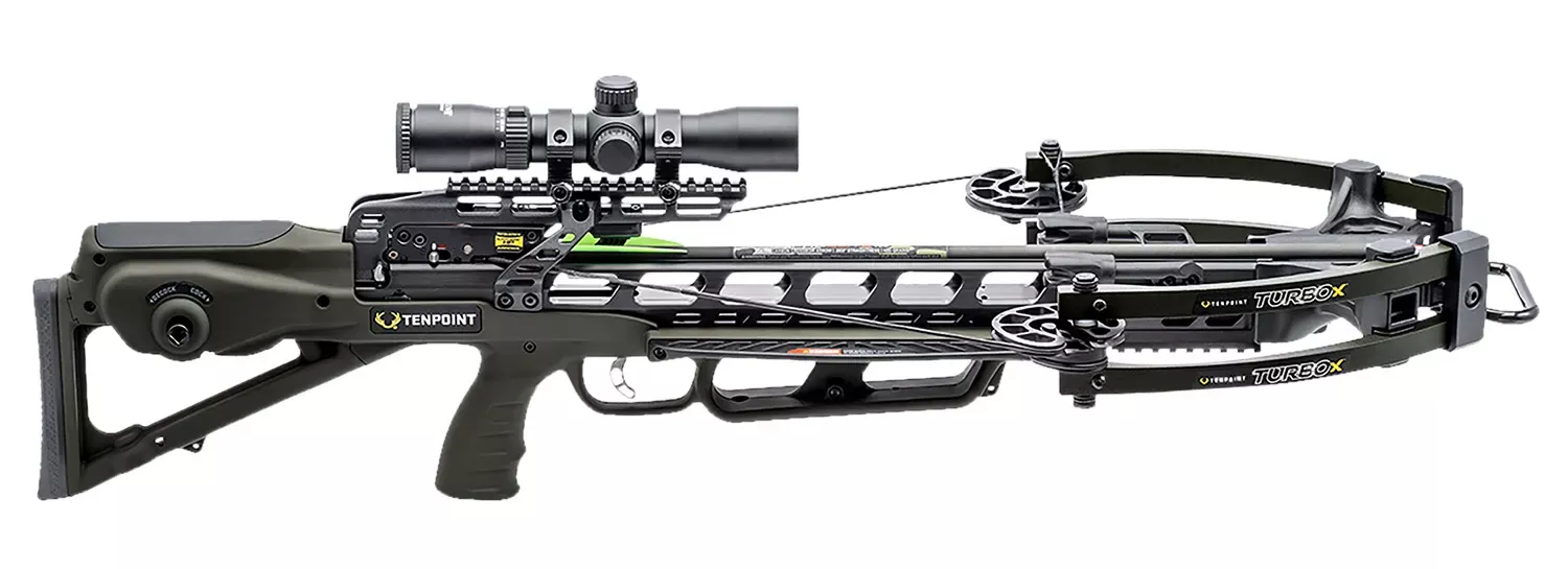 Tenpoint Turbox Crossbow Moss Green RangeMaster 100 Scope CB250201549