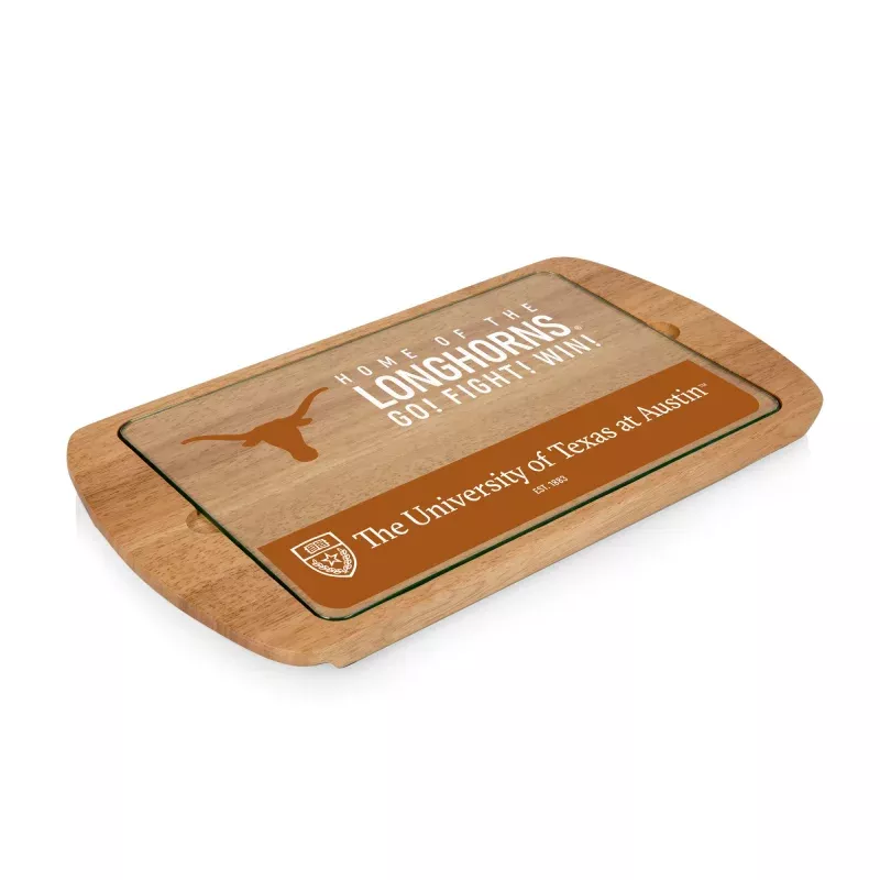 Texas Longhorns – Billboard Glass Top Serving Tray