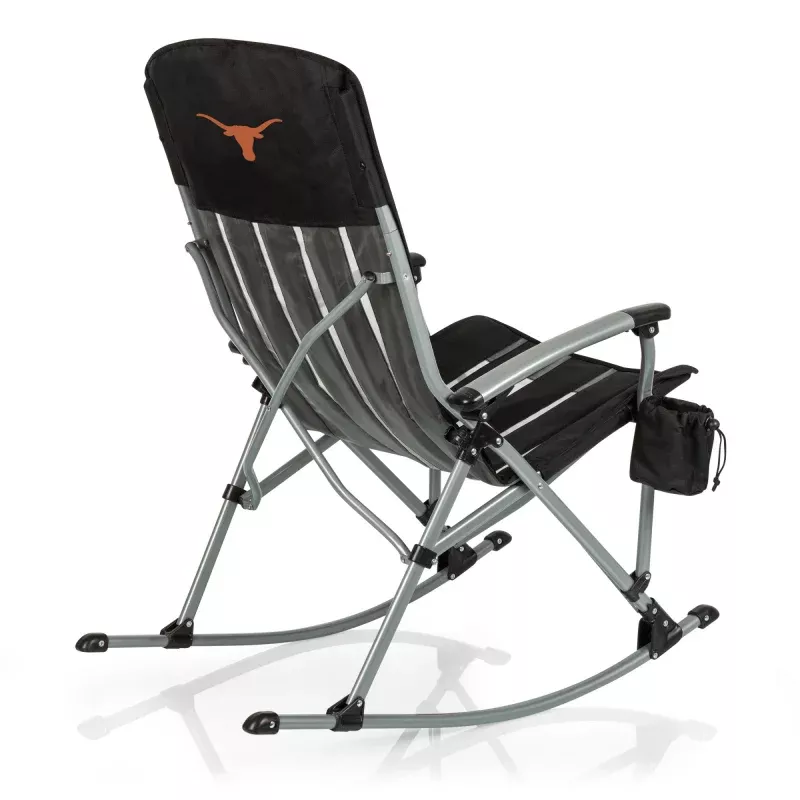 Texas Longhorns – Outdoor Rocking Camp Chair