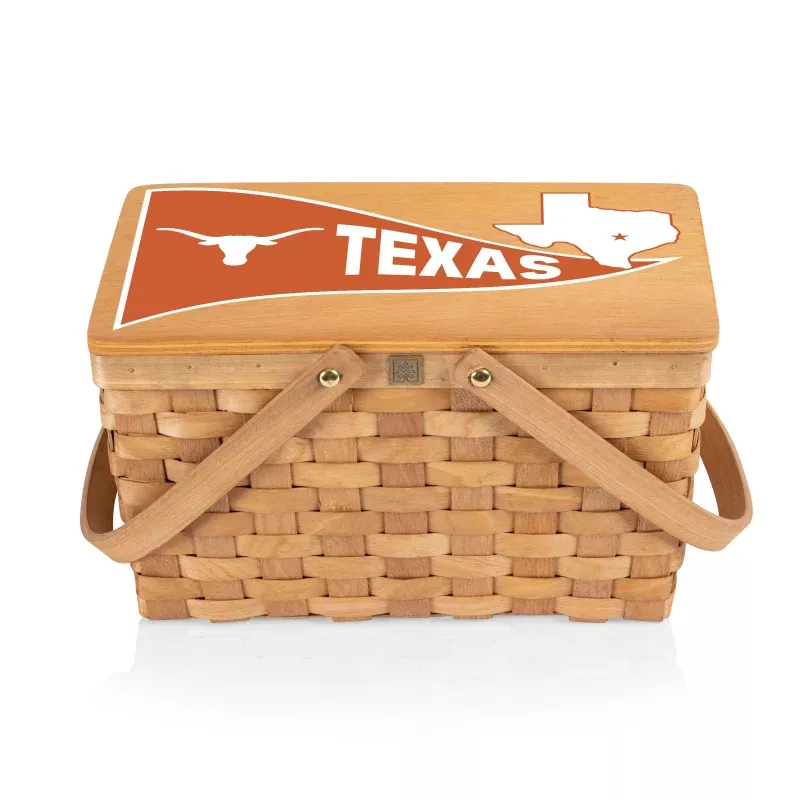Texas Longhorns – Poppy Personal Picnic Basket