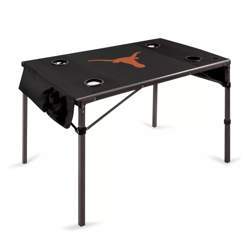 Texas Longhorns – Travel Table Portable Folding Table