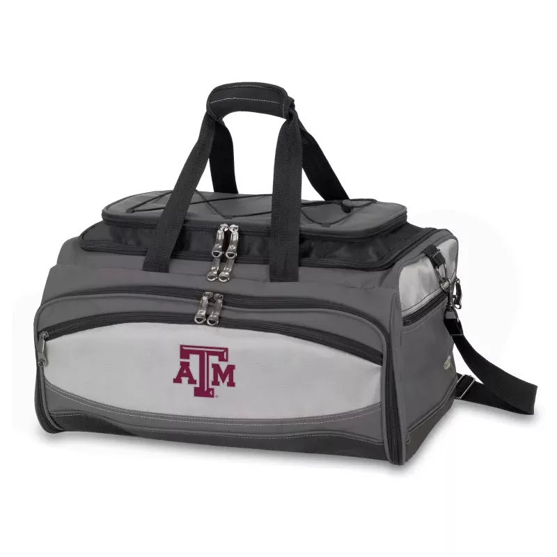 Texas A&M Aggies – Buccaneer Portable Charcoal Grill & Cooler Tote