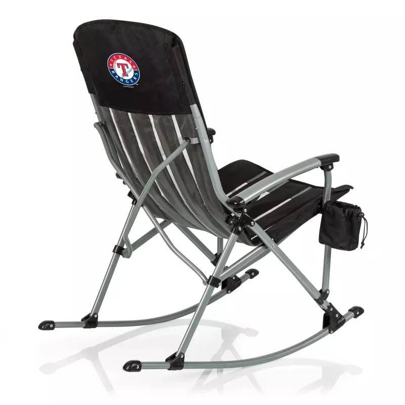 Texas Rangers – Outdoor Rocking Camp Chair
