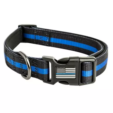 Thin Blue Line Dog Collar