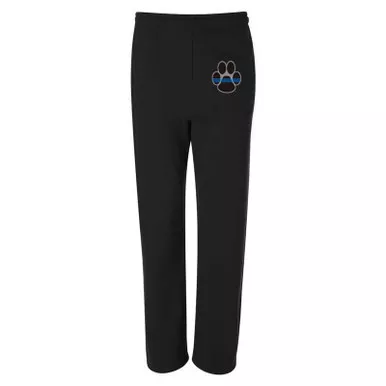 Thin Blue Line K9 Paw Sweatpants
