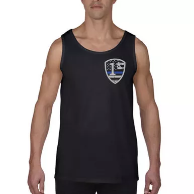 Thin Blue Line Men's 1* Asterisk Tank Top