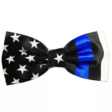 Thin Blue Line TBL-AM-BOWTIE American Flag Bow Tie
