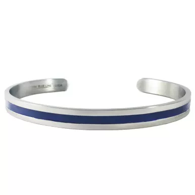 Thin Blue Line Women's Bangle