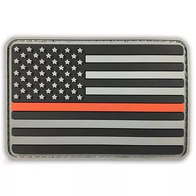 Thin Red Line TRL-PVC-AM American Flag PVC Patch