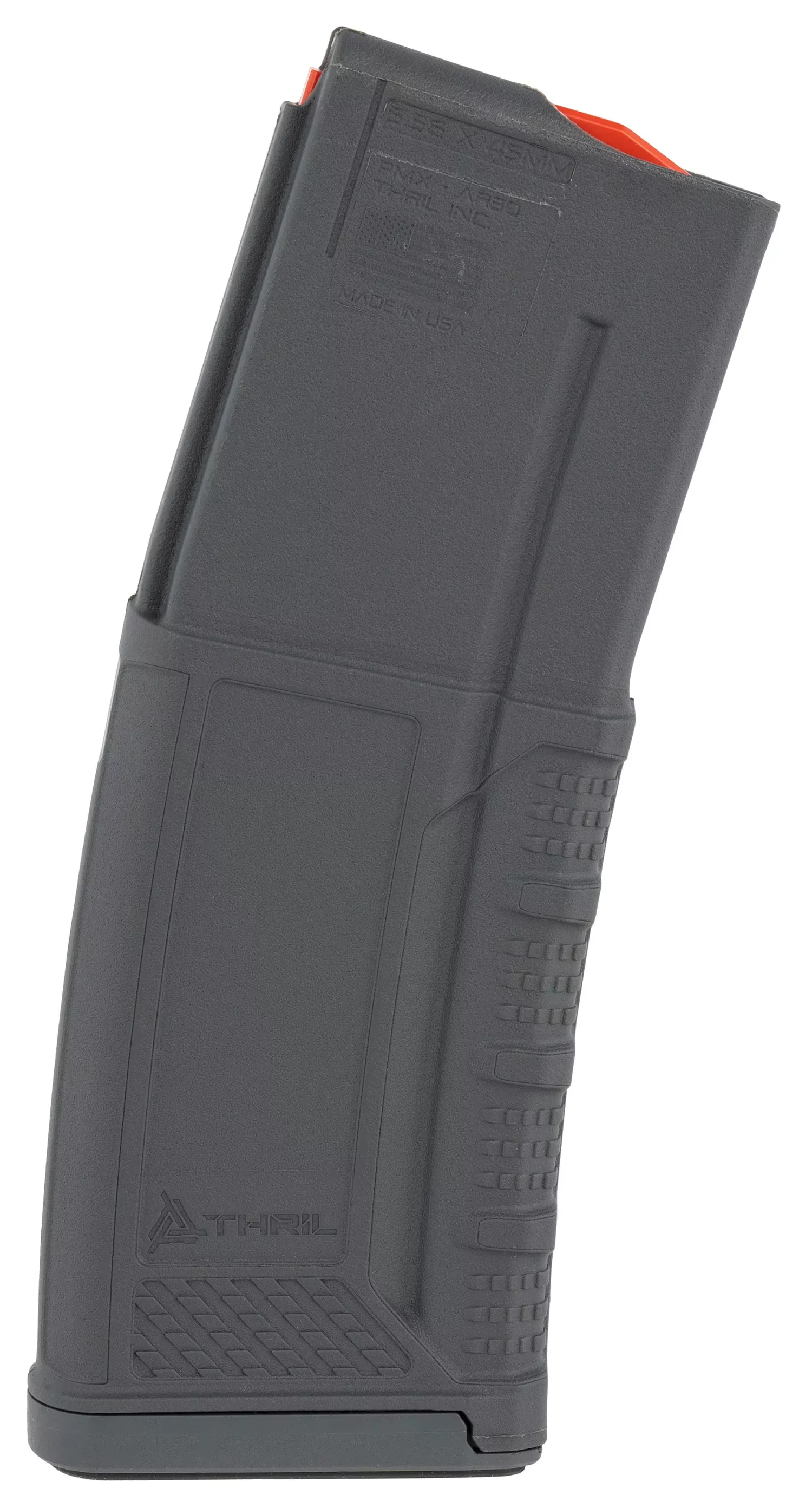 Thril PMX 5.56x45mm Fits AR-15/M4 30 Round Gray Polymer PMXAR30GR
