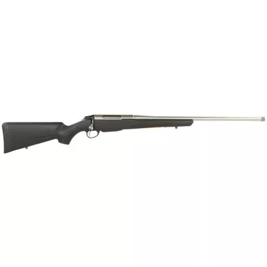 Tikka JRTXB31822MT T3 Lite Full Size 270 Win 3+1 22.40" Stainless Threaded Barrel, Drilled & Tapped Stainless Steel Receiver, Fixed Black Synthetic Stock, Right Hand